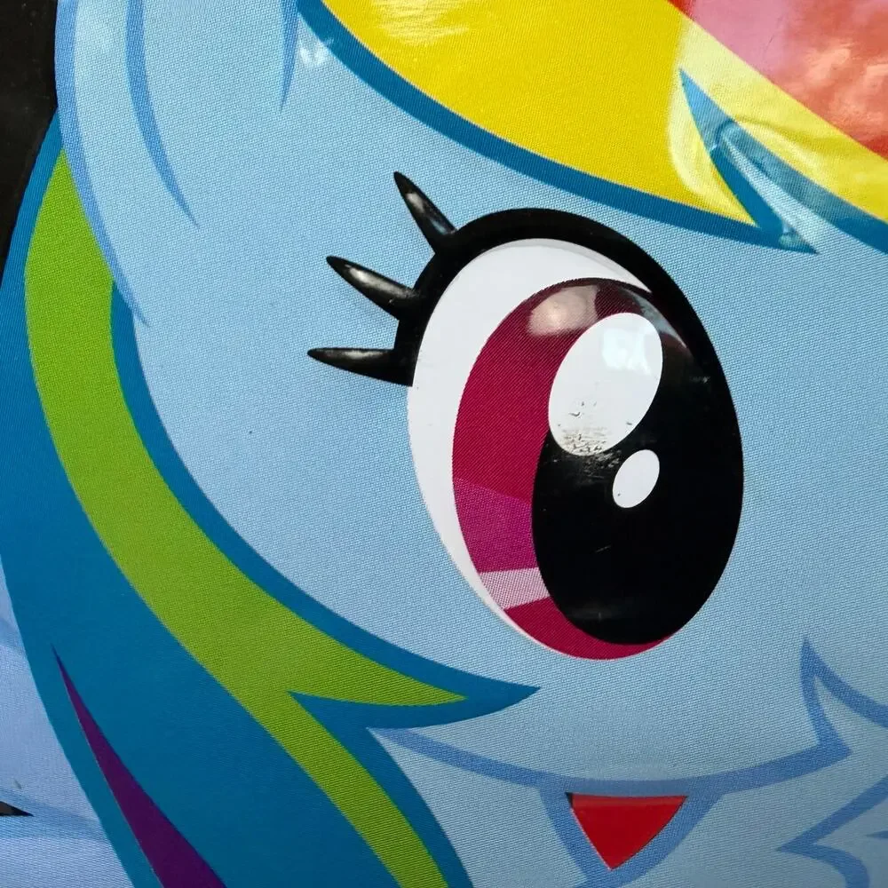 MLP G4 My Little Pony Loungefly Rainbow Dash Tin Metal Storage Lunch Box